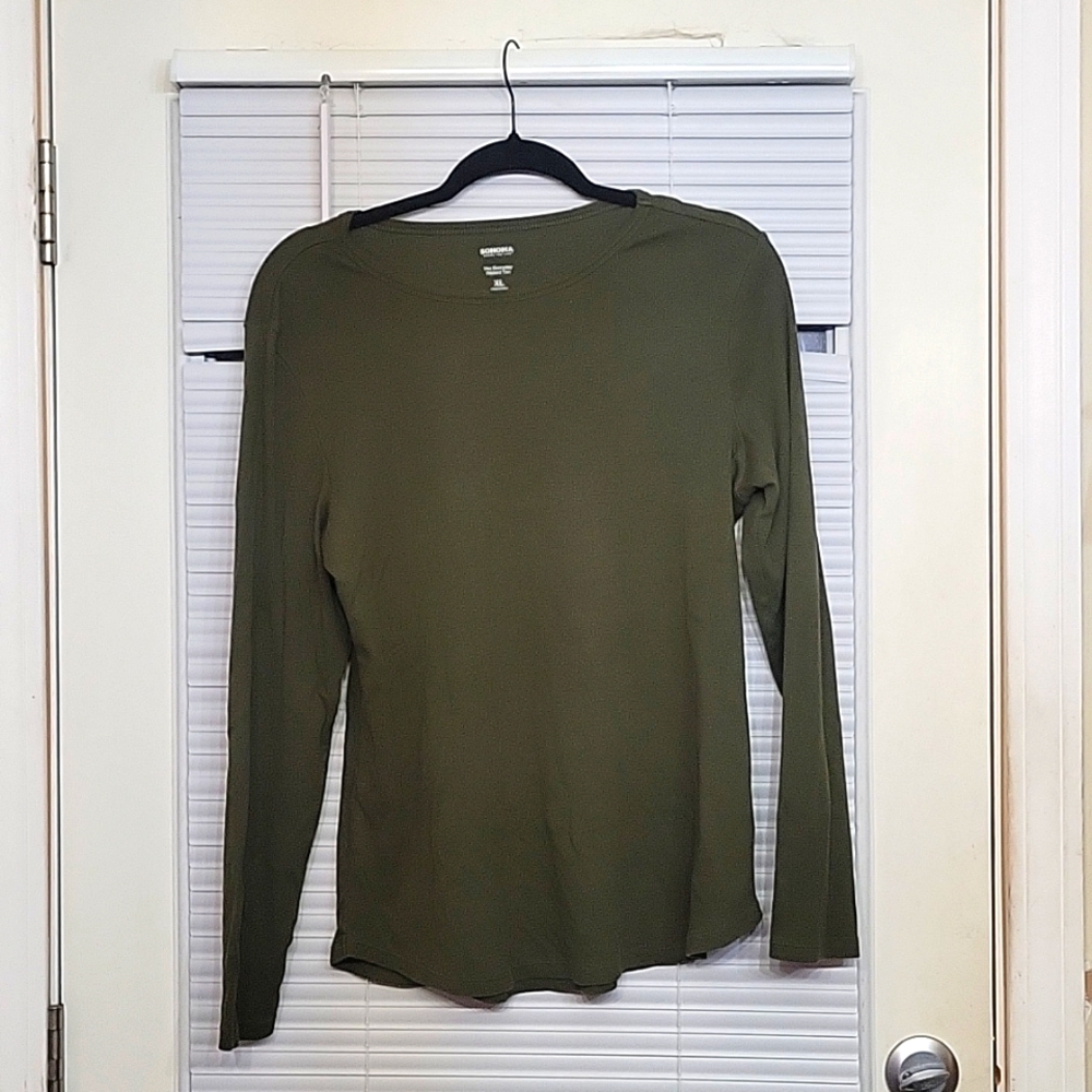 Sonoma The Everday Ribbed Tee XL